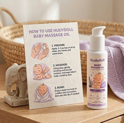 Hudydoll – Baby Nourishing Massage Oil