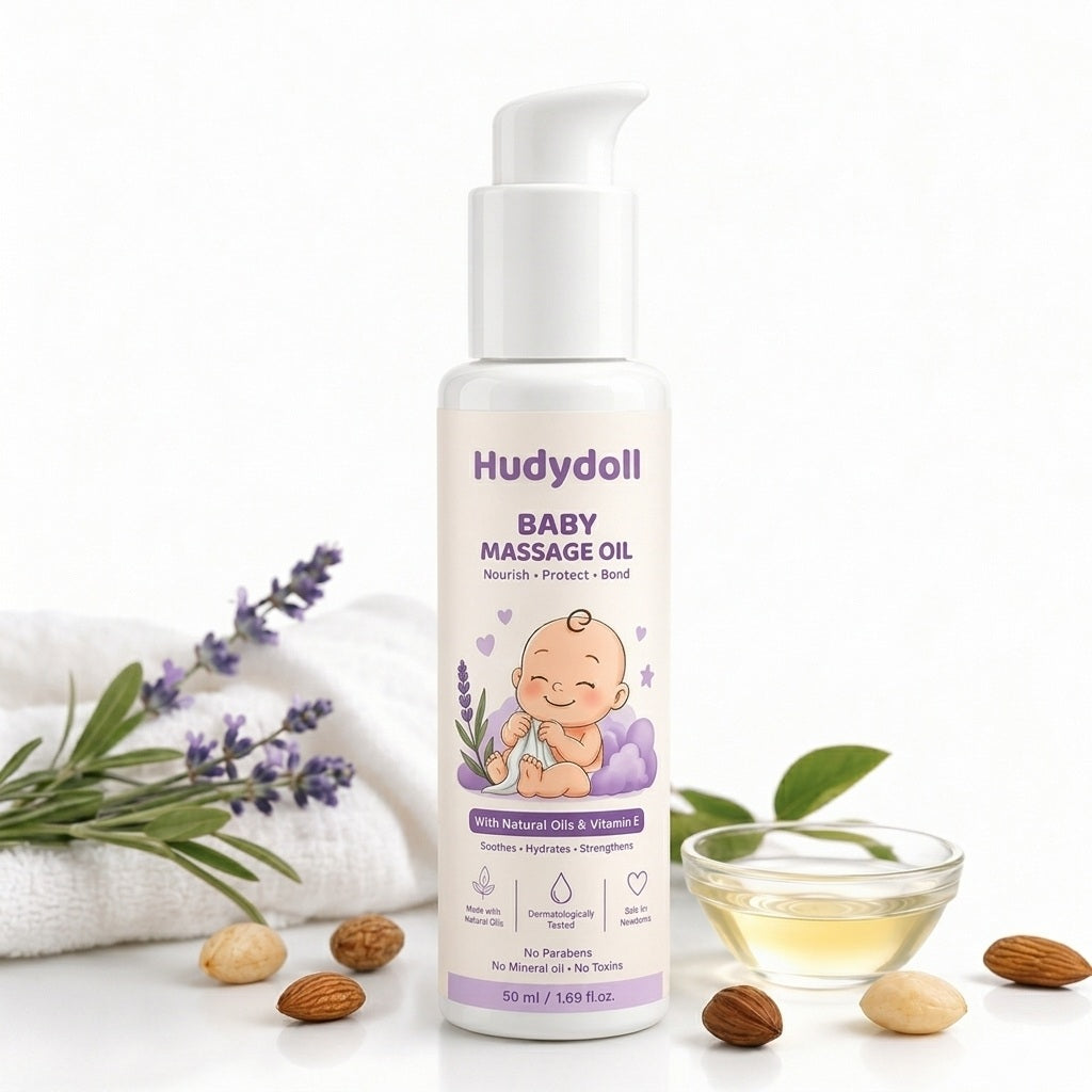 Hudydoll – Baby Nourishing Massage Oil
