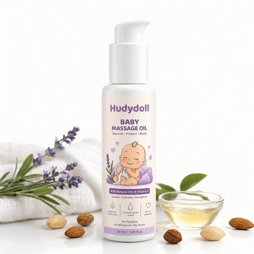 Hudydoll – Baby Nourishing Massage Oil